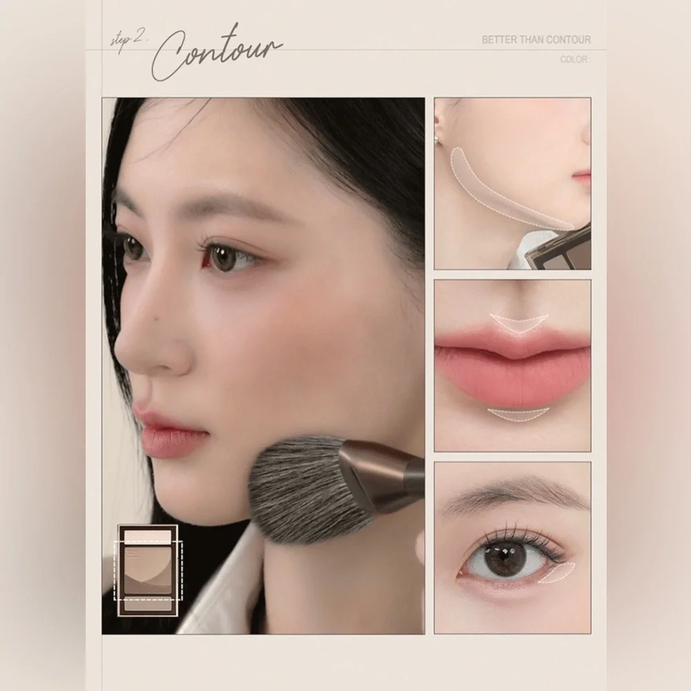 Rom&nd Neutral Warm Better Than Contour Palette- neutral & warm skin tones